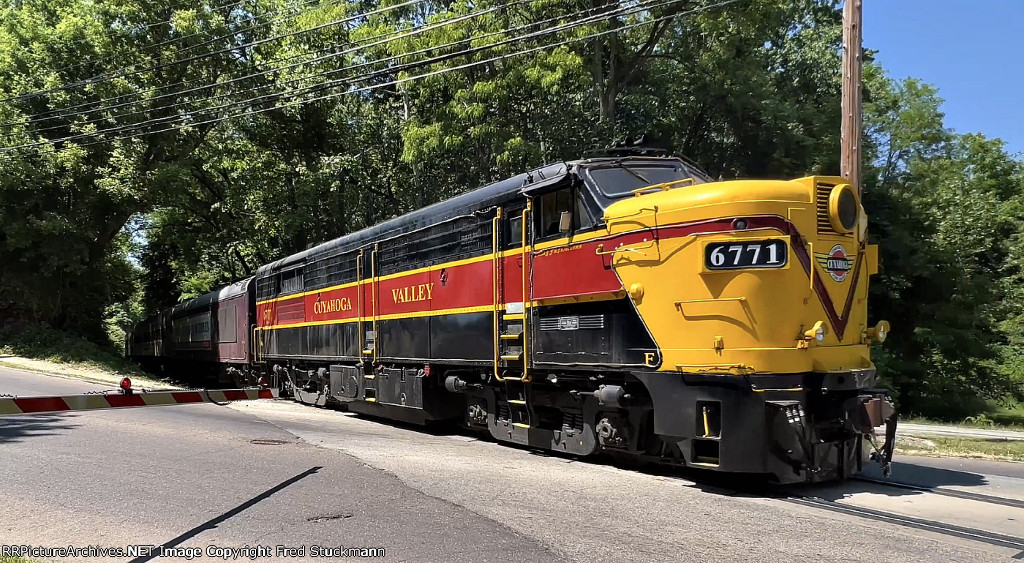 CVSR 6771 begins to clear North St.